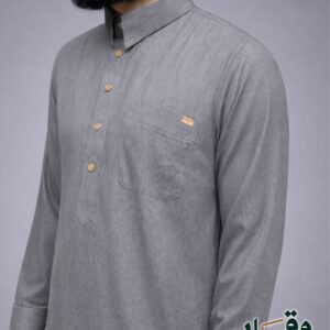 عباية رمادية